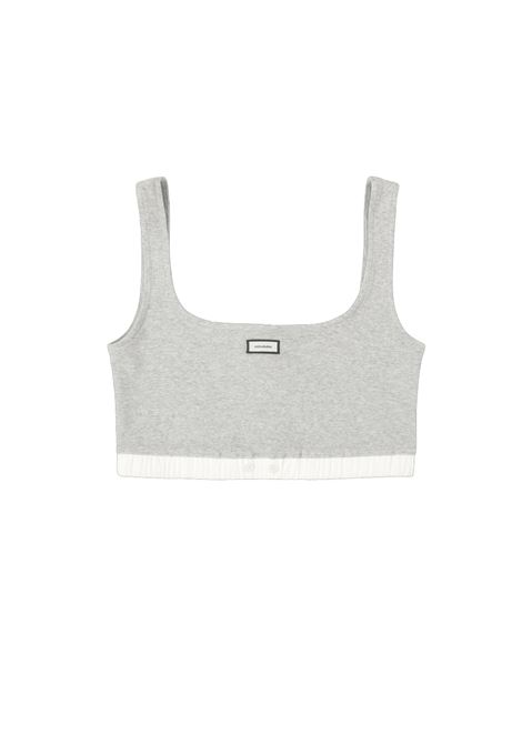 lounge bra top woman grey ENTIRE STUDIOS | ESSS26BS018766238